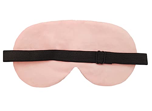 Image of Jenna Eye Mask For Dark Circles, Cooling Eyes, Pain Relief, Redness, Eye Cooling Gel Pad Stretchable For Eye Relaxing, Sleeping Mask (Velvett Heart Pink)
