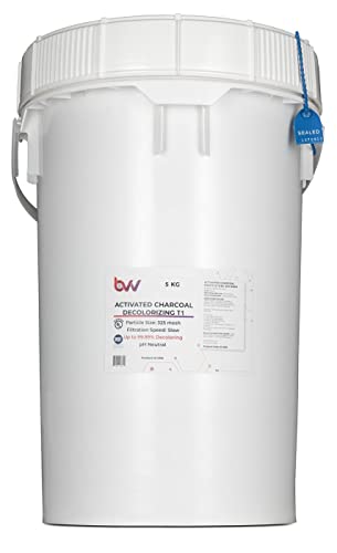 BVV Activated Hardwood Carbon Decolorizing T1 (100% Hardwood Charcoal)-5Kg