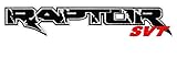 Ford Raptor SVT Printed Decal Sticker - Sticker Graphic - Car Laptop Waterbottle Notebook Sticker