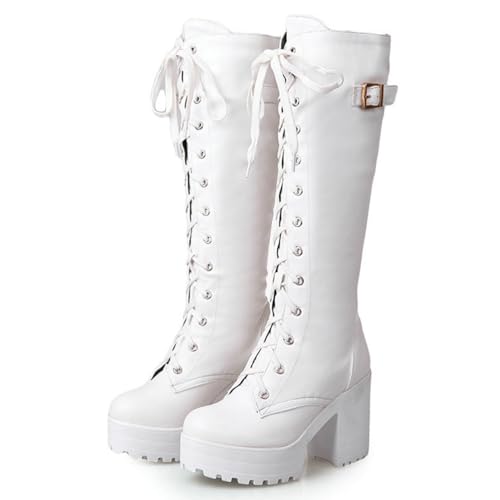 [OUBINEWER] ꃍOu[c RXv ҂ݏグ 9.5CM q[ nCq[ C 芴 y r n   PU C JWA ₷ COSPLAY 22cm~26.5cm (zCg, {̌C̃TCY@, 