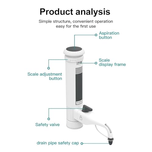 Distribution quantitative précise 5-30ML avec distributeur de laboratoire - 5