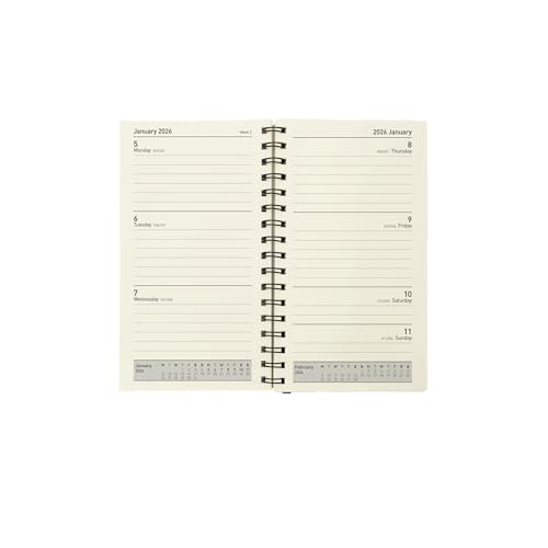 Collins 'Elite' 13 Month Mid/Academic Year Planner, July 2025 - July 2026-1165MR-2526- Week-to-View Diary Refill, Pocket Size - Image 2