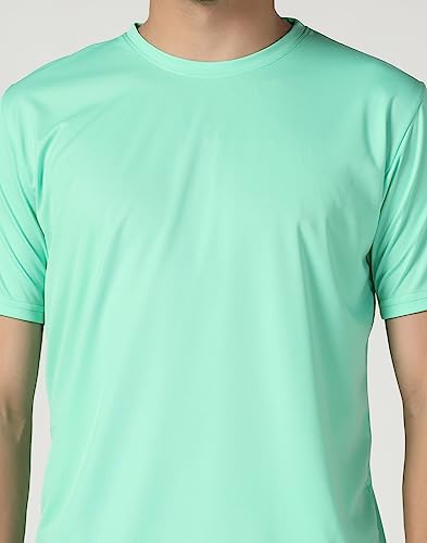 Image of INKKR Men's Short Sleeve Round Neck Dry Fit Multicolor T-Shirt Combo