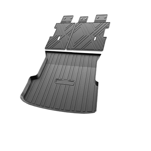 Tapis de coffre en TPE pour Xpeng G9 2022-2025 - Protection jaune bronze