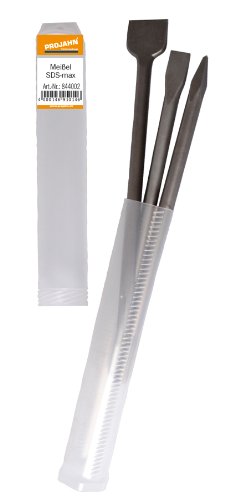 Chisel set Eco SDS-max 3 pièces maçonnerie coffret plastique 844002 - 3