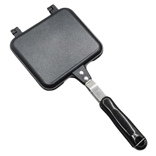 COLLBATH Piastra Per Sandwich Grigliata Antiaderente in Alluminio Stampo Per Sandwich Ribaltabile Essenziale Cucina