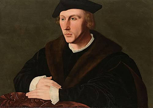 Portrait de Joris Van Egmond Peinture Toile Pour Habiller un Mur Vide