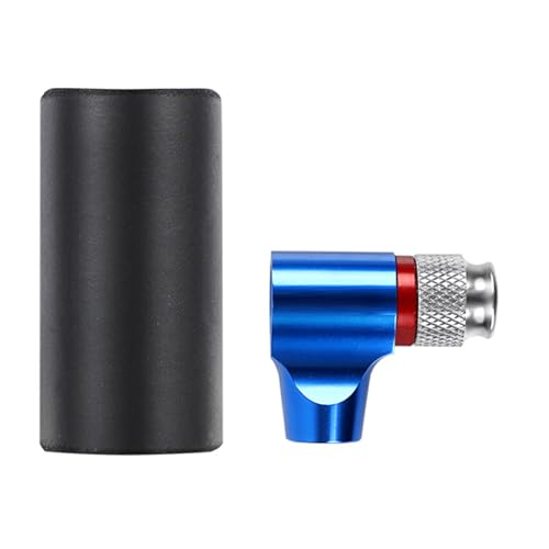 Morain Inflador de CO2 con funda aislante, inflador de neumáticos portátil para bicicletas de carretera, bombas para bicicleta de montaña, carretera