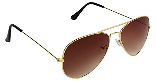 Image of Combo offer Pack of 3 (Black, Grey, Brown) UV Protected Stylish Aviator Sunglasses For Men /Boys
