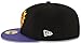 New Era NBA 2-Tone 9FIFTY Adjustable Snapback Hat Cap One Size Fits All - Phoenix Suns Black Purple