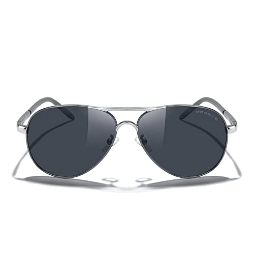 MERRY'S Aviator Sunglasses For Men Women Polarized Driving Sun glasses UV400 Protection S8513