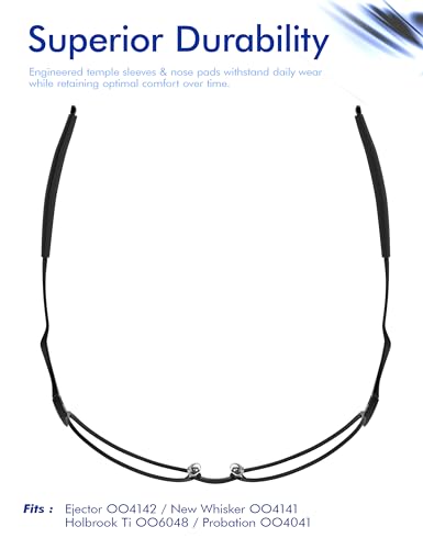 Image of SAUCER Replacement Nose Piece Pads for Oakley Holbrook TI OO6048 Sunglasses