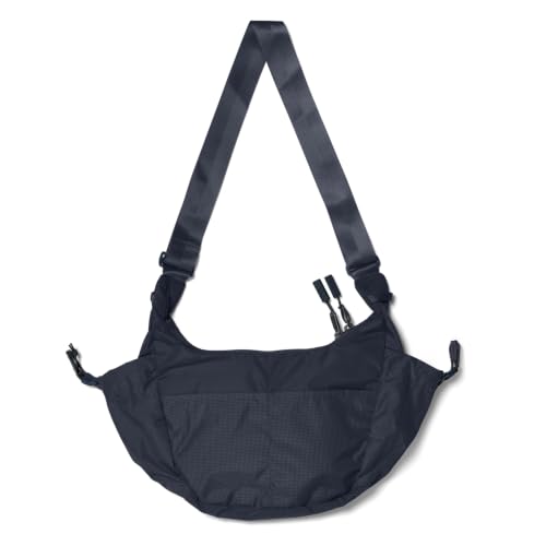 Image of Baboon to the Moon Crescent Crossbody Travel Sling Bag