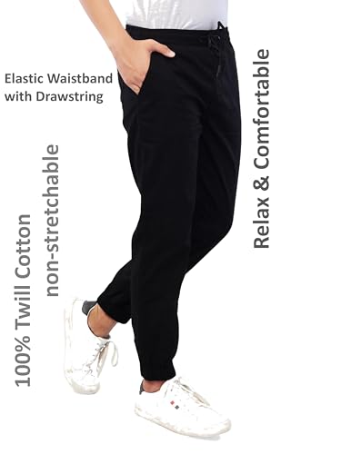 Image of UNOseven Boys Cotton Jogger Pant - Slim Fit - Available from 6 Years to Size XL