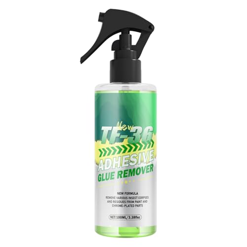 Silicone Remover Spray 100ml, Multifunctional Adhesive Remover Solvent, Glue Cleaning Tools for Automotive Floor Window Wall