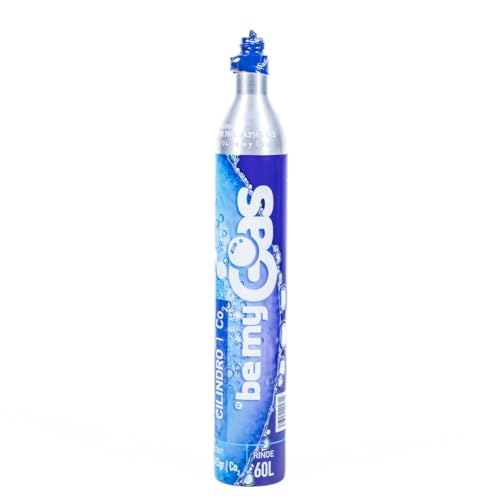 BE MY GAS Cilindro de CO2 de Repuesto para Máquina Gasificadora de Agua, Compatible con Otras Marcas- 60L