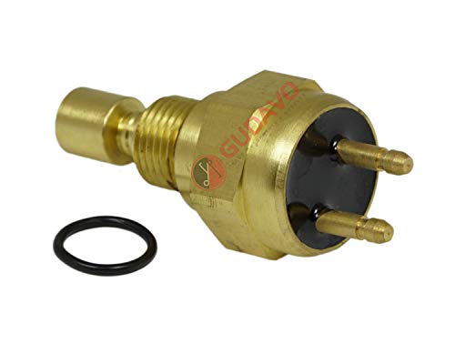 GUDAVO Radiator Cooling Fan Switch Replacement Thermostat Sensor Compatible with Kawasaki KVF 650 Prairie 2002-2003/ ZG 1000 Concours 1986-2006
