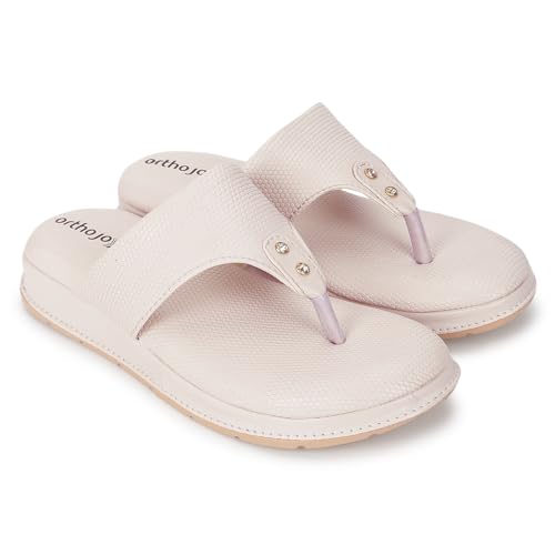 Image of ORTHO JOY doctor Fancy Slipper for women || Orthopedic Women's Fancy slippers For Women