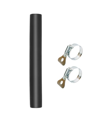 浄化槽エアーポンプ用 ストレート接続ホース(金具付) 内径18mm 補修・交換用 浄化槽ブロワー等 対応