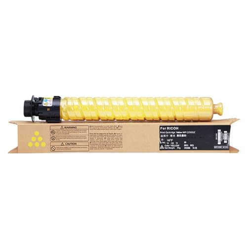 Image of TLCGQF High-Capacity MPC5000C Replaceable Toner Cartridge, Compatible with Ricoh AFICIO MP C4000, C4000G, C4000SPF, And C5000 Copier Cartridges 841284, 841453,yellow