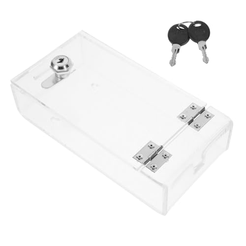 Casier électronique en acrylique WOONEKY boîte de rangement pour téléphone
