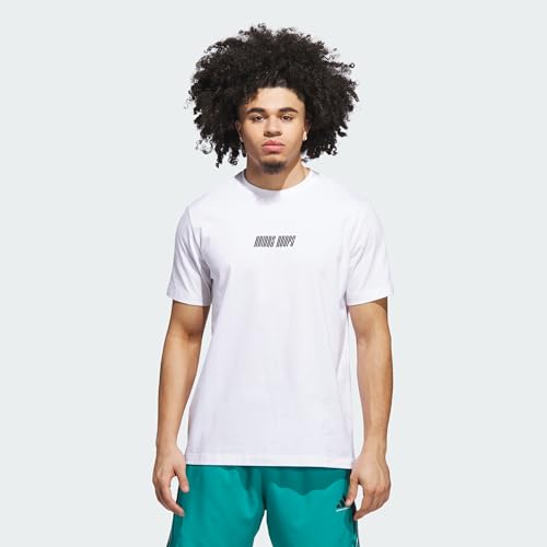 adidas Hoops Graphic Tee t-shirt homme idéal pour le skate park