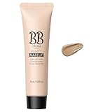 Winnrchan Natural Finish BB Cream Tinted Moisturizer For Women Oil Free Lightweight Hydrating Formula Daily Wear For All Skin Types Dark Nude One Size
