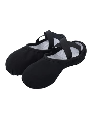 Image of Dayrose Women Ballet Shoes, Highly Stretchy Split Sole Ballet Flats for Women