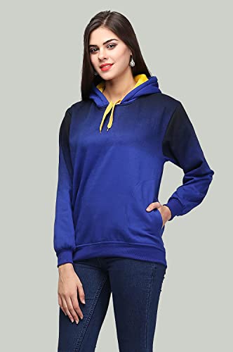 Image of AHHAAAA Women's Cotton Hooded Hoodies Sweatshirt