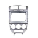 Armaturenbrett Radio Frame Für Dodge Für Caliber 2007-2010 10,1 Zoll Audioplayer Fassade Armaturenbretthalterung Trimmkit GPS DVD Stereo-Panel(Rahmen)