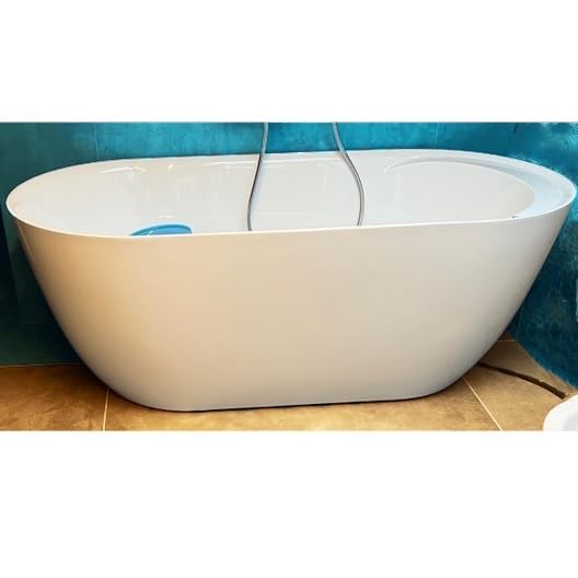 Bagno Italia Nowoczesna wanna wolnostojąca biała centrum łazienka łazienka 170x80 stondowane
