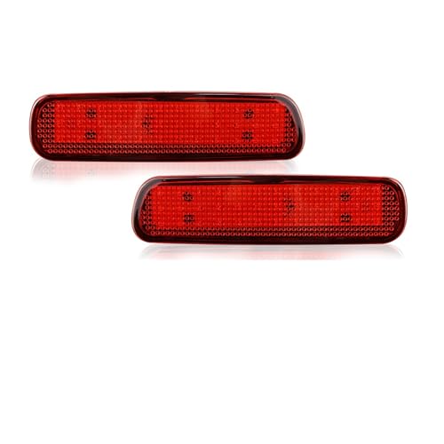 Réflecteur de pare-chocs arrière feux arrière de frein à LED rouge pour Lexus LX470