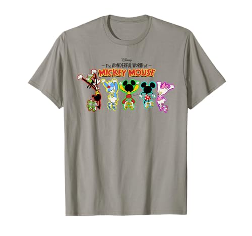 T-shirt Mickey Mouse Disney Jump imprimé graphique haute définition