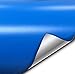 VViViD+ Matte Sky Blue Vinyl Wrap Adhesive Film (1ft x 5ft)