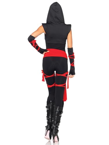 Image of Leg Avenue Women's 4 Pc Deadly Ninja Costume