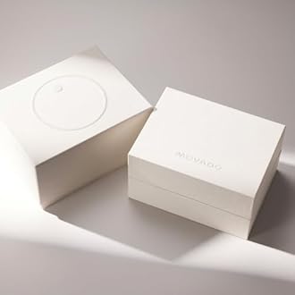 Movado Bold Horizon Ultra Thin Watch for Men and Women - Swiss Made - Water Resistant 3ATM/30 Meters - Sleek and Slim Premium Luxury Wristwatch for Everyone - 40mm