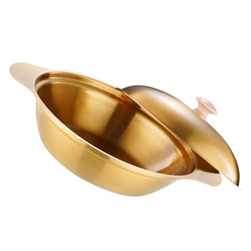 Wok de Acero Inoxidable MAGICLULU con Tapa miniatura 1