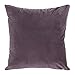Aksamitny aksamit Kristi poszewka na poduszkę poduszka ozdobna 1 szt. 45 x 45 (fioletowa)