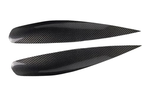 Sourcil phare voiture Lancer Ralliart 2004-2006 : corrigez le look avant terne en carbone noir