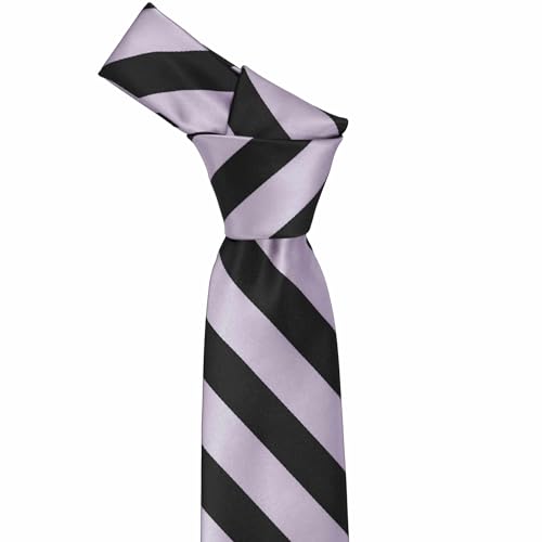 Image of tiemart Men's Striped Tie Standard Length