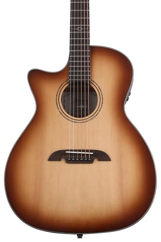 Alvarez AG60Lce Shadowburst   Guitarra acústica eléctrica para zurdos   Shadowburst