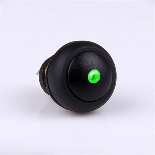 Interrupteur à bouton-poussoir polyvalent Marche Arrêt LED 2.4V