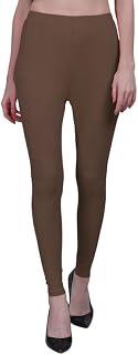 SOULTRENZ Women's Cotton Light Weight Comfortable, Stretchable, Breathable and Soft Ankle Length Leggings Price In India