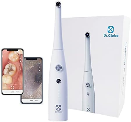 Dr.Clobo Ear Scope with App, Premium healthcare Camera, FDA Registered 8 LED Light, 2 head for Skin, Otoscope, intraoral camera, Portable a High-resolution, Compatible with iOS, Android
