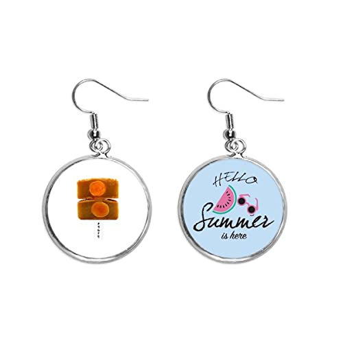 Pendientes de sandía perfectos para tus paseos de verano