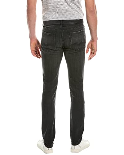 7 For All Mankind Mens Paxtyn Como Skinny Jean, 34, Black #TOP1