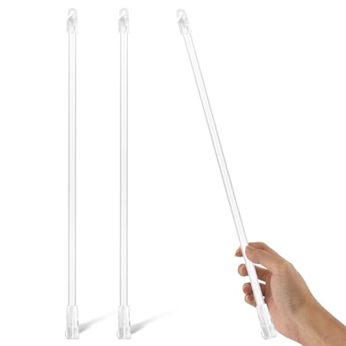 2 Pcs Vertical Blind Replacement Parts - Clear Tilt Wand Opener, Long Window Blind, Size:12 Inch - Thumbnail 3