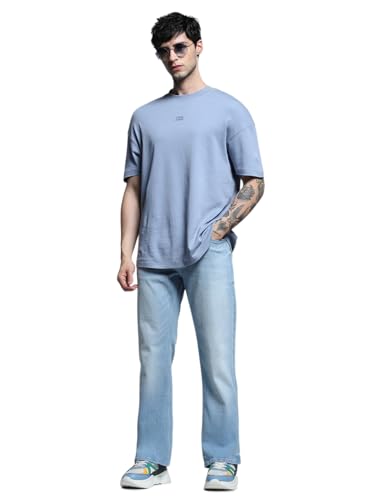 Image of Jack & Jones Men's Loose Fit Jeans | High Rise | Jeans for Men