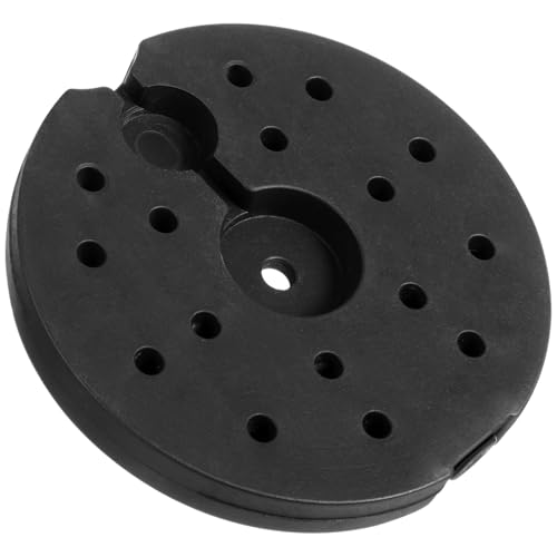 HOLIDYOYO Attacco per lampada, blocco peso, supporto per lampada da terra, peso di ricambio, display a LED, base di luce, base appesantita, luce da lettura, lampada da comodino, telaio in ferro