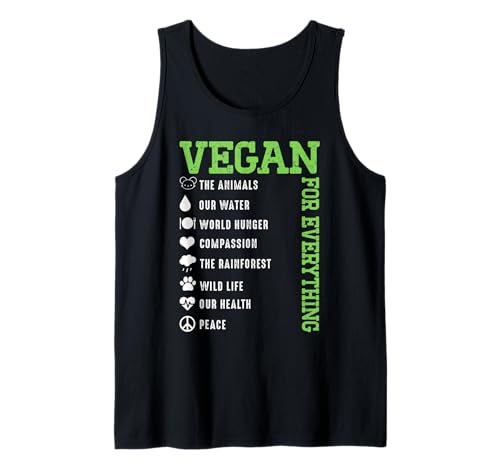 Vegan For Everything T Shirt Planet/Earth Day, Save the Bees Tank Top
